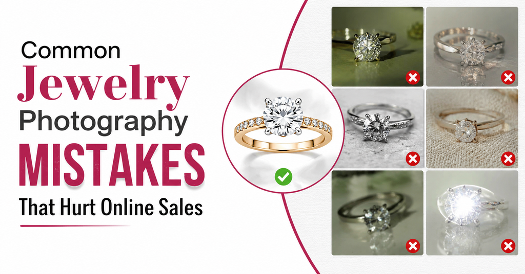 Common Jewelry Photography Mistakes That Hurt Online Sales  - Cover Image